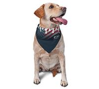 Pearl Harbor Remembrance Day Spring Dog Bandanas Boy Bulk Cachorro Pañuelo Ajustable Suave Triángulo Baberos Accesorios para Perros Pequeños Medianos Grandes Gatos Blanco