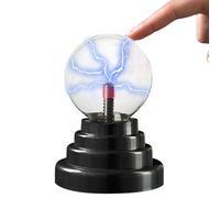 Pearl Iluminación de Ambiente de Interior - lámpara Plasma: Mini Bola de Plasma, USB y Funcionamiento a batería, 14 cm de Altura (esferas, Bola, Lava)