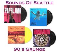 Pearl Jam, Nirvana, Soundgarden, Alice In Chains - Grunge Sounds Of Seattle Vinyl Collection: Pearl Jam - Ten / Alice In Chains - Dirt / Nirvana - Nevermind / Soundgarden - Badmotorfinger