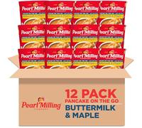 Pearl Milling Company , Vasos para panqueques, jarabe de arce de 12 unidades