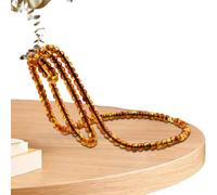Pearl Necklace Wine Rack, Gemstone-Shaped Stand for Single Red Wine Bottle, Made of Iron and Resin, Creative Novelty for Bar and Home Decoration, for Stylish Display, 10.63x6.69x6.69 Inches
