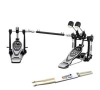 Pearl P-532 Double Bass - Pedal de doble pedal con baquetas keepdrum