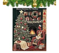 Pearl Painting Kit - Christmas Reindeer Tree DIY Diamond Art Wall Decor