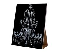 Pearl Painting Kit - Handmade Picture Craft, 11,8 x 15,7 pulgadas Sparkling Canvas with Color Coded Pearls & Full Adhesive Backing for Adults, Beginners, Home Wall, Desktop, Living Room and Bedroom