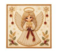 Pearl Painting Kits Christmas Gems Craft Ornaments with Frame