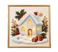 Pearl Painting Kits For Adults | Christmas Gems Craft Wall Decor With Frame