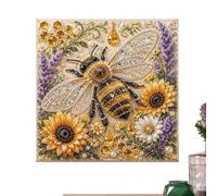 Pearl Painting Kits For Adults Sparkling Rhinestone Animal Crafting Home