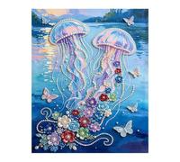 Pearl Painting Kits Jellyfish Gems - - Rhinestones Craft Decor Bead Bead |