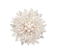 Pearl Pins for Clothes - Decorative Flower Shape Clothing Charm,Dress Pin,for Lady, Grandma, Wedding, , Birthday, Dress, Hat, Bag, Sweater, Shawl, Se référer à la description, Véase la
