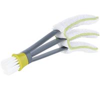 PEARL Plumeros - Limpiador persianas: Limpiador de lamas y persianas, accesorio de microfibra intercambiable, cepillo (Cepillo limpieza láminas, laminar, fregona)