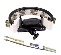 Pearl PTM-10SHX Quickmount - Tamburina con soporte + baquetas keepdrum