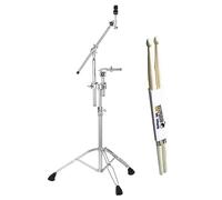 Pearl TC-1035B - Trípode con horca y baquetas keepdrum