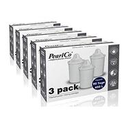 PearlCo Classic - Pack 15 Filtro de Aguas con 1 cartuccia filtrante Universal Classic - adatto per Brita Classic