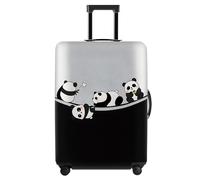 PEARLOVE Funda para Maleta, Protección para Maleta, Funda de viaje para maletas de 20 a 34 pulgadas, Accesorios de viaje Extensibles y lavables de Spandex, #68, L(fits 28-30Inch suitcase)