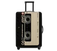 PEARLOVE Funda para Maleta, Protección para Maleta, Funda de viaje para maletas de 20 a 34 pulgadas, Accesorios de viaje Extensibles y lavables de Spandex, #105, S(fits 20-22inch suitcase)