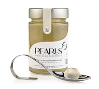 Pearls de Ron Vainilla Coco (30 unid.). Esferificaciones Premium listas para degustar. Descubre la Coctelería Molecular. Una explosión de sabor y sensaciones. Cocina molecular. Productos Gourmet.