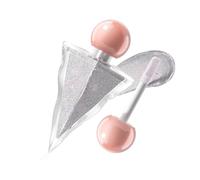 Pearls Glitters Triangles Liquid Eyeshadow with Highly Glitters Densities Effortless Application Eye Makeup Long Lasting Formulas