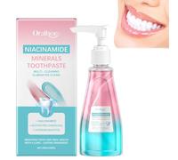 PEARLUTO 2025 New Niacinamide Whitening Toothpaste, Fresh Breath & Deep Cleaning, Triple Whitening (1)