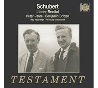 Pears/Britten - Schubert Lieder Recital