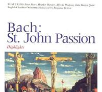 Pears, Peter & Benjamin Britten - Bach: St John Passion