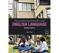 Pearson Edexcel International A-Level English Language Student Book w/code