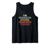 Pearson Name Pearson Personalized Name First Given Camiseta sin Mangas