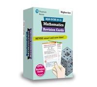Pearson REVISE AQA GCSE Maths (Higher): Revision Cards incl. online revision, quizzes and videos - for 2025, 2026 exams