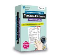 Pearson REVISE Edexcel GCSE Combined Science (Higher): Revision Cards incl. online revision and quizzes - for 2025, 2026 exams