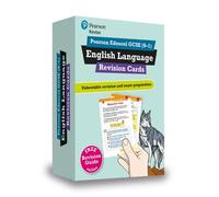 Pearson REVISE Edexcel GCSE English Language: Revision Cards Incl. online revision - for 2025, 2026 exams