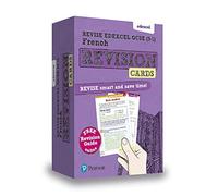 Pearson REVISE Edexcel GCSE French Revision Cards incl. online revision and audio - for 2025 exams