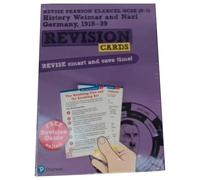 Pearson REVISE Edexcel GCSE History Weimar and Nazi Germany: Revision Cards incl. online revision and quizzes - for 2025, 2026 exams