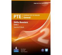 PEARSON TEST OF ENGLISH GENERAL SKILLS BOOSTER 2 TEACHER'S BOOK AND CD P