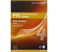 PEARSON TEST OF ENGLISH GENERAL SKILLS BOOSTER 4 TEACHER'S BOOK AND CD P