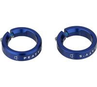 Peaty's Anillos de sujeción Monarch Grips azul one_size