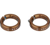 Peaty's Anillos de sujeción Monarch Grips negro