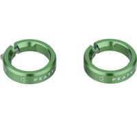 Peaty's Anillos de sujeción Monarch Grips verde one_size