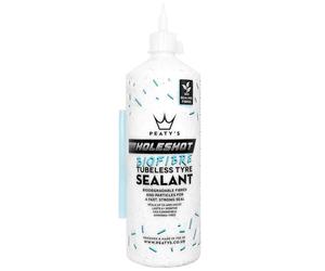 Peaty's Cinta Adhesiva Reforzada para Llantas de Bicicleta - 37 mm Doble Capa Resistente y Sellado Hermético, Diseño Transparente con Tiras de Acabado - Rollo de 10 Metros