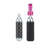 Peaty's Holeshot CO2 Kit de Inflador de Neumáticos Bomba de Cartucho de CO2 + lila one_size