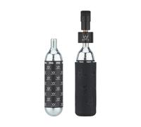 Peaty's Holeshot CO2 Kit de Inflador de Neumáticos Bomba de Cartucho de CO2 + negro one_size