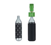 Peaty's Holeshot CO2 Kit de Inflador de Neumáticos con Bomba de Cartucho de CO verde one_size