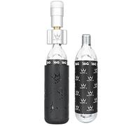 Peaty's Holeshot Kit Inflador de Neumáticos CO2 - Diseño Compacto de LíNEA Recta para Inflado RáPido, Compatible con Válvula Presta para Bicicletas de Carretera y Gravel - 2 x 16g, Plateado