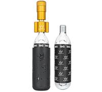 Peaty's Holeshot Kit Inflador de Neumáticos CO2 - Diseño Compacto de LíNEA Recta para Inflado RáPido, Compatible con Válvula Presta para Bicicletas de Carretera y Gravel - 2 x 16g, Borbón