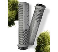 Peaty's Puños para manillar Monarch Grips Mushroom Lock-On gris thin