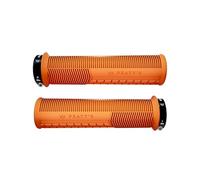 Peaty's Puños para manillar Monarch Grips Mushroom Lock-On naranja thin
