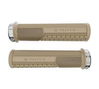 Peaty's Monarch Pro Puños de Bicicleta - Puños Knurl para Control de Precisión, Diseño Dual Compound con Núcleo Amortiguador, BMX, Ebike & MTB - Fino 30-32mm, Salvia