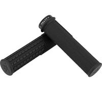 Peaty's Puños de manillar Knurl Lock-On Monarch Grips negro thin