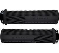 Peaty's Puños de manillar Monarch Pro Grip Mushroom Lock-On negro 30 - 32 mm