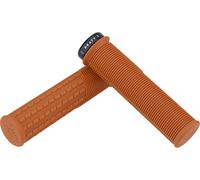 Peaty's Puños para manillar Monarch Grips Mushroom Lock-On naranja thin
