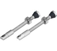 Peaty's Set de 2 válvulas Chris King Edition MK2 Tubeless gris SV 60 mm