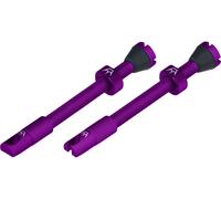 Peaty's Set de 2 válvulas Chris King Edition MK2 Tubeless lila SV 60 mm